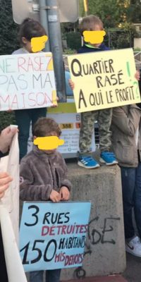 Enfants expropriés gare chatillon montrouge